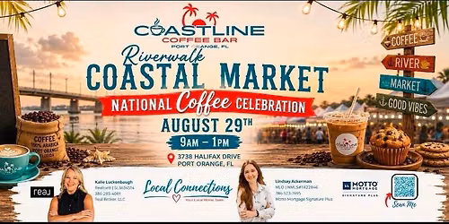 Indoor Coastal Market \u2615\ufe0f National Coffee Month