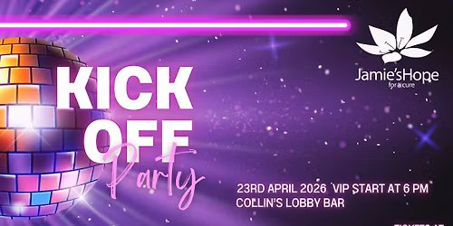 Jamie's Hope Kick Off Party