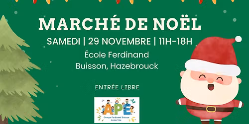 March\u00e9 de No\u00ebl, \u00e9cole Ferdinand Buisson (Hazebrouck)