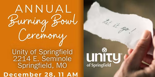 Annual Burning Bowl Ceremony