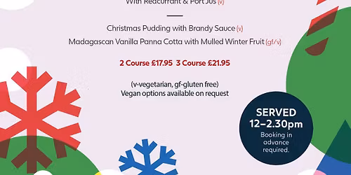 Festive Christmas Lunch