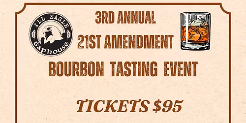 3rd Annual Bourbon Tasting Event
