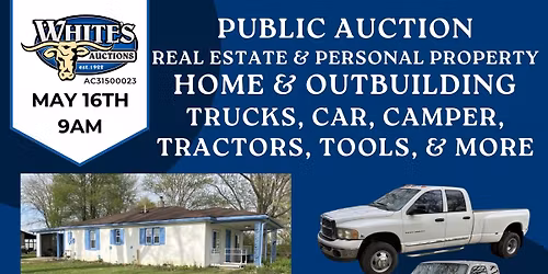 Estate of Vernon Grizzel Real Estate & Personal Property Auction