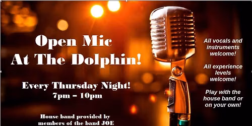 Open mic Jam night every Thursday
