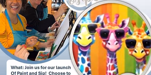 Sip & Paint \ud83c\udfa8 and Creative Crafters 