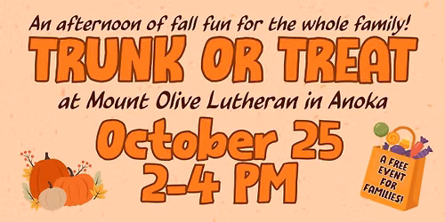 Trunk or Treat at Mount Olive, Anoka