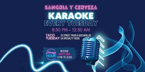 Karaoke Tuesdays!