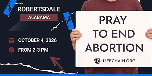 3rd Annual Life Chain of Baldwin County, Alabama