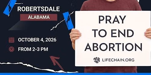 3rd Annual Life Chain of Baldwin County, Alabama