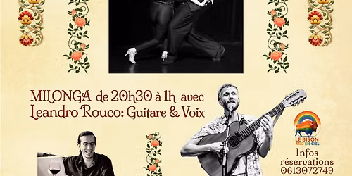 MILONGA YUYO VERDE et Stage intensif de Tango Argentin