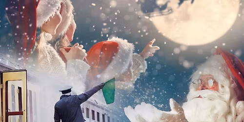 Steam into Christmas and help Santa find his missing reindeer at Didcot Railway Centre