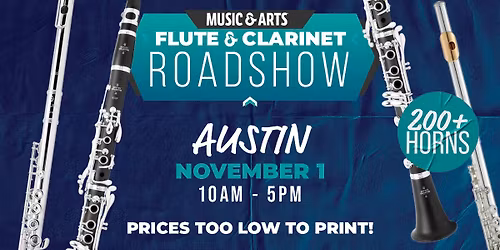 Austin Flute & Clarinet Roadshow