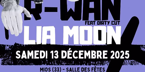 R-Wan et Lia Moon en concert