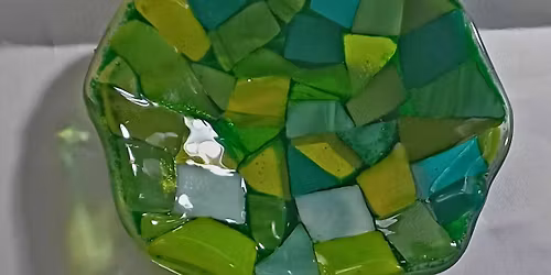 Fused Glass Mosiac Bowl Workshop 