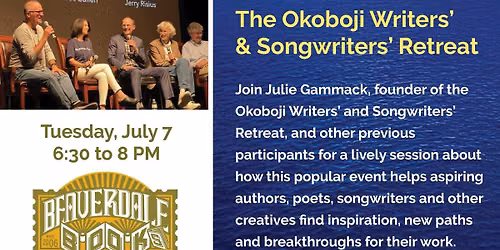 Join the Conversation with Okoboji Writer's & Songwriter's Retreat