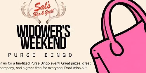 Widower's Weekend Purse Bingo