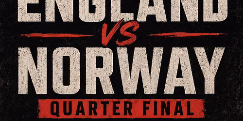 England vs Norway at Brewski Sheffield