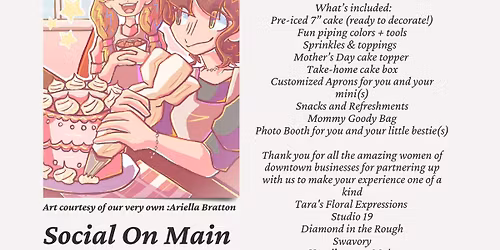 Mommy N' Me Cake Decorating Class