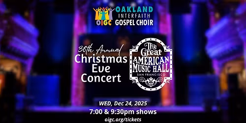 36th Annual Christmas Eve Concert