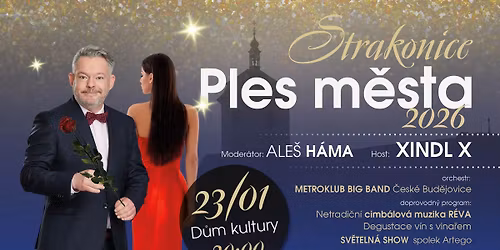 Ples m\u011bsta STRAKONICE 2026
