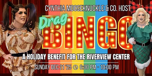 Galena Holiday Drag Bingo for Riverview Center
