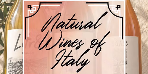 Wine Tasting - Natural Wines of Italy