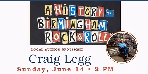 Local Author Spotlight - Craig Legg