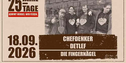 CHEFDENKER x DETLEF x DIE FINGERN\u00c4GEL
