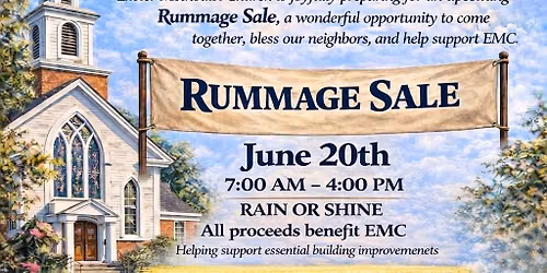 Exeter Methodist Church Rummage Sale