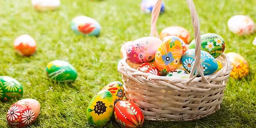 Easter Egg Hunt and Easter Bunny Pictures