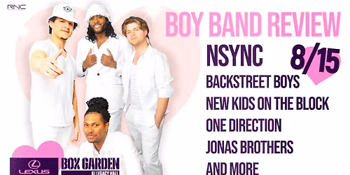 Boy Band Review | The Best Boy Band Tribute Show