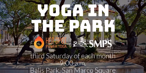 Yoga at Balis Park in Partnership with SMPS