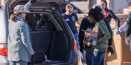 Drive-Thru Food Distribution