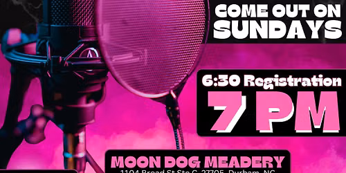 Sunday Open Mic