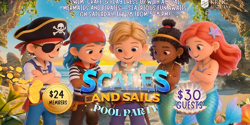 Scales and Sails Pool Party