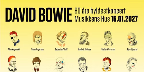 David Bowie - 80 \u00e5rs hyldestkoncert