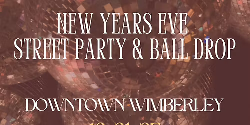 Wimberley's 1st Annual New Year's Eve Party