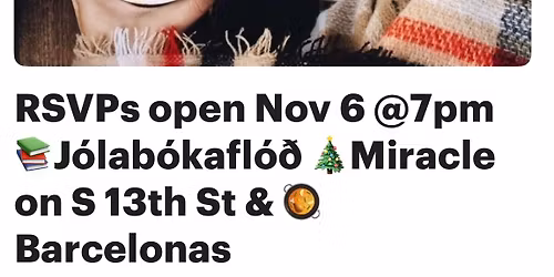 4th annual J\u00f3lab\u00f3kafl\u00f3\u00f0! 