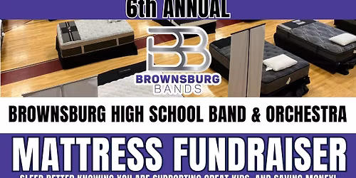 Brownsburg Band & Orchestra Mattress Sale Fundraiser