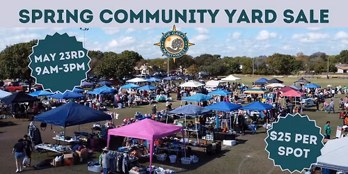 Spring Community Yard Sale
