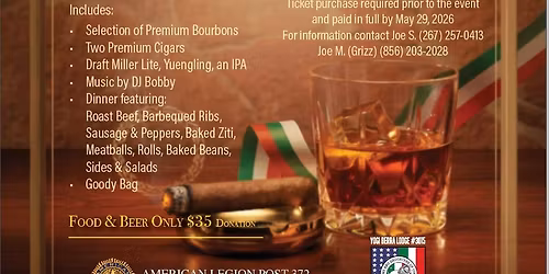 Bourbon & Cigar Night