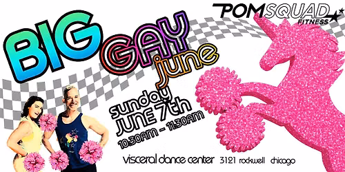 BIG GAY JUNE 2026! PomSquad Fitness  with Mattrick and Jenarator