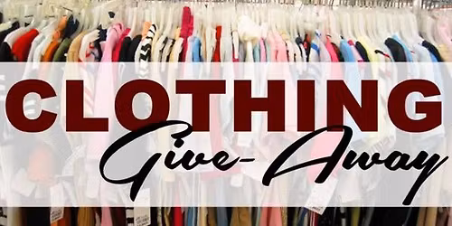 Monthly Clothing Giveaway