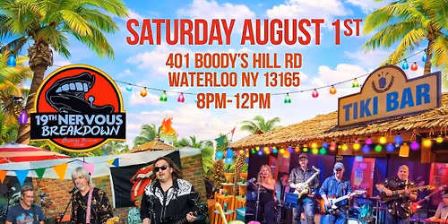 Rolling Stones & Bruce Springsteen Tributes at Tiki Bar North