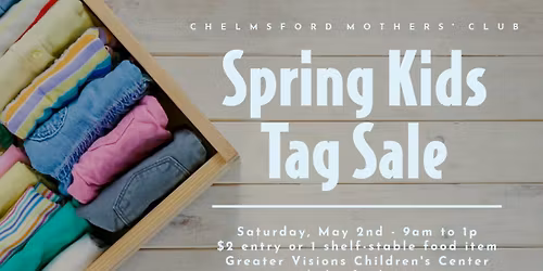 CMC Spring Kids Tag Sale