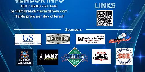 Break Time Card Show