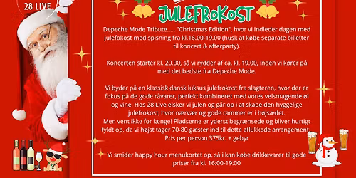 Julefrokost - pre-party inden DMT koncert