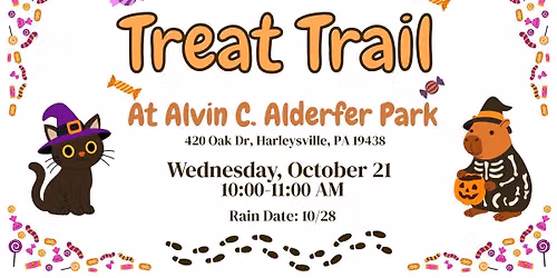 Treat Trail at Alderfer Park