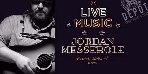 Live Music: Jordan Messerole 