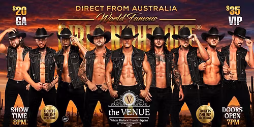 Nov 12th: Janesville, WI - GIRLS NIGHT OUT AUSTRALIA TAKEOVER at The Venue